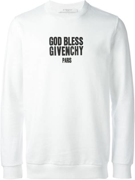 god bless givenchy sweatshirt|GOD BLESS GIVENCHY SWEATER .